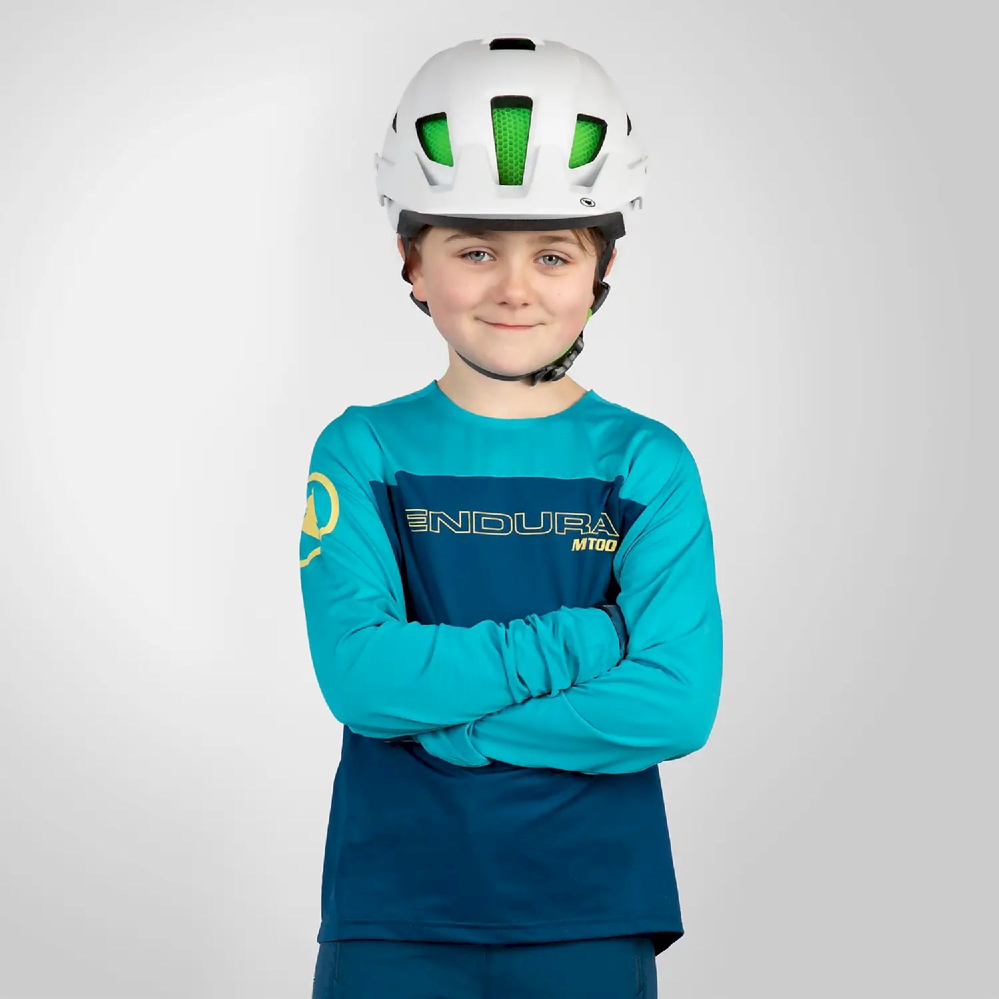 Endura MT500 Burner L/S Jersey - Maglia MTB - Bambino | Hardloop