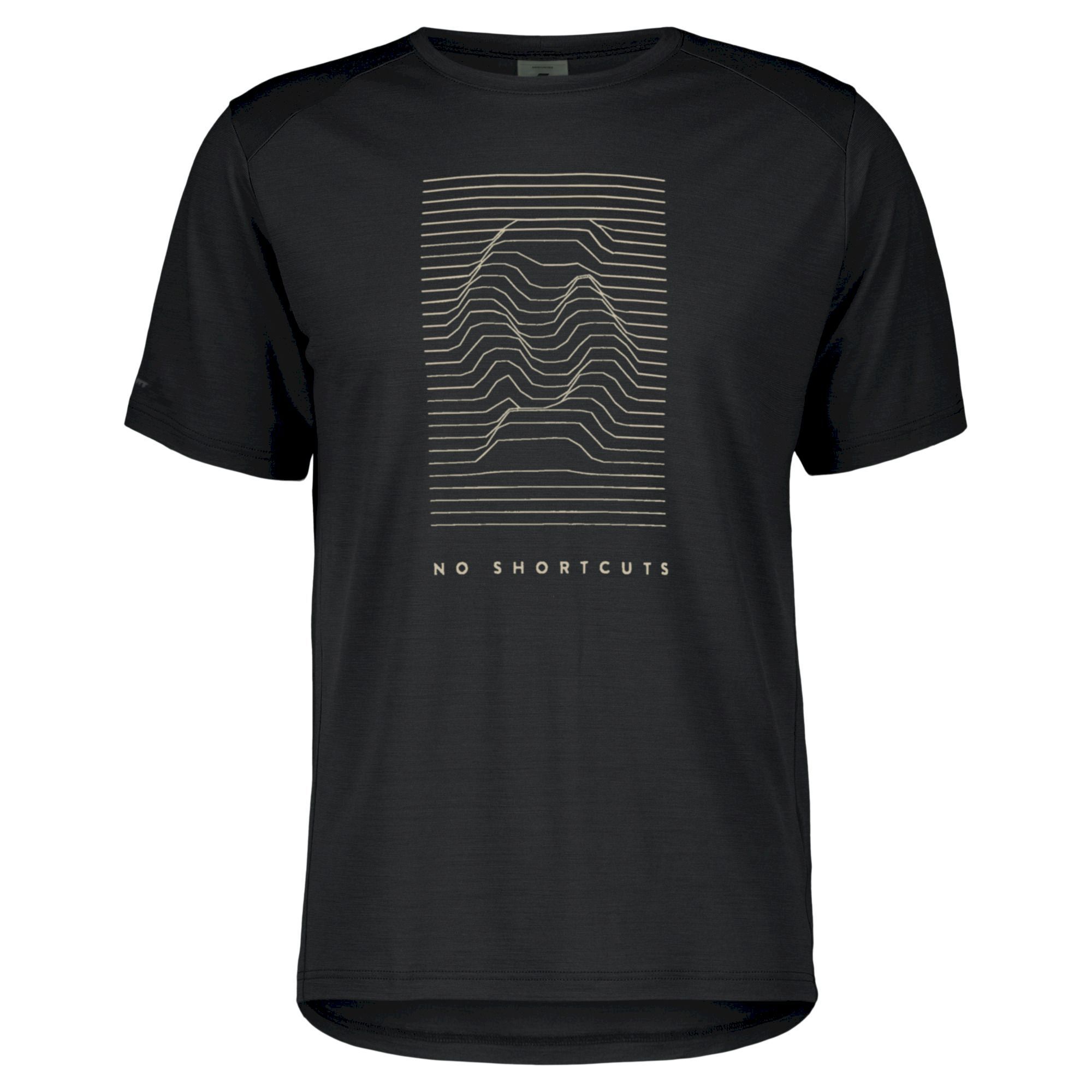 Scott Defined Merino Graphic SS Tee - Merino-shirt - Herrer | Hardloop