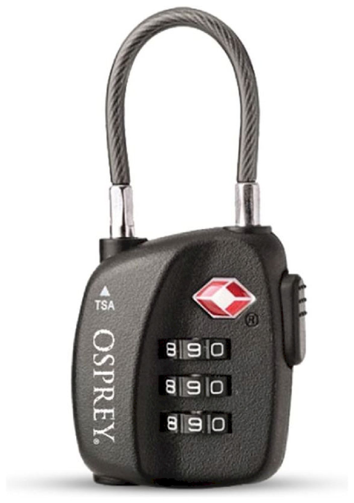 Osprey TSA 3 Dial Cable Lock - Hængelås | Hardloop