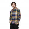 Indigo / Gold Plaid