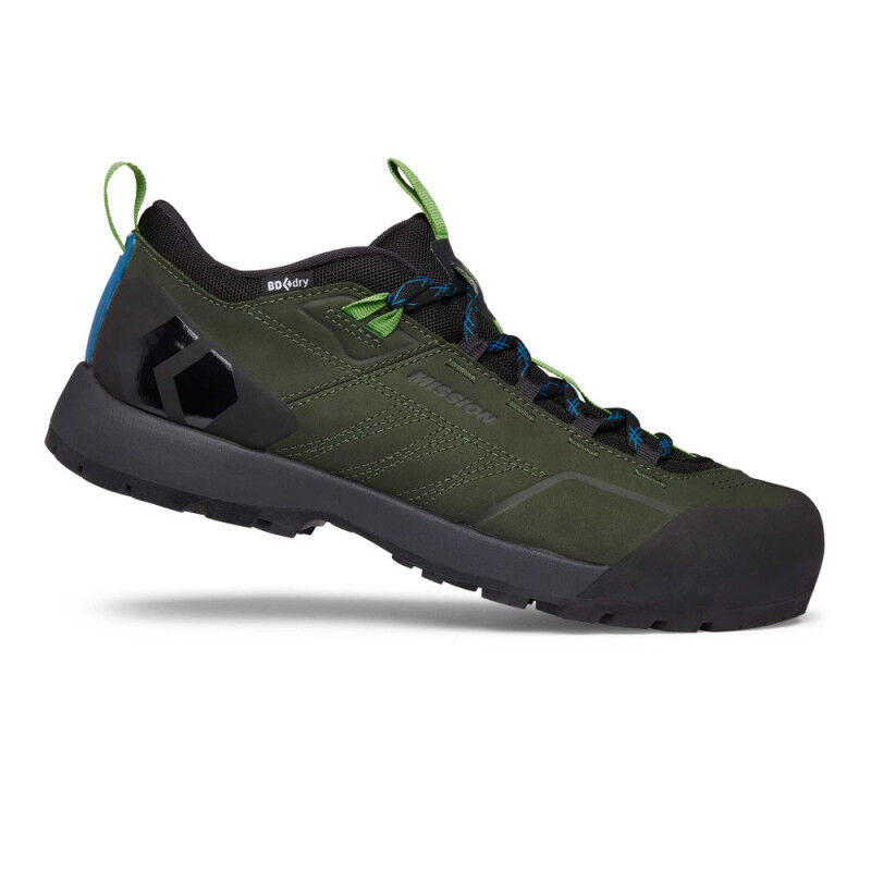Black Diamond Mission Leather Low WP - Pánské Approach boty