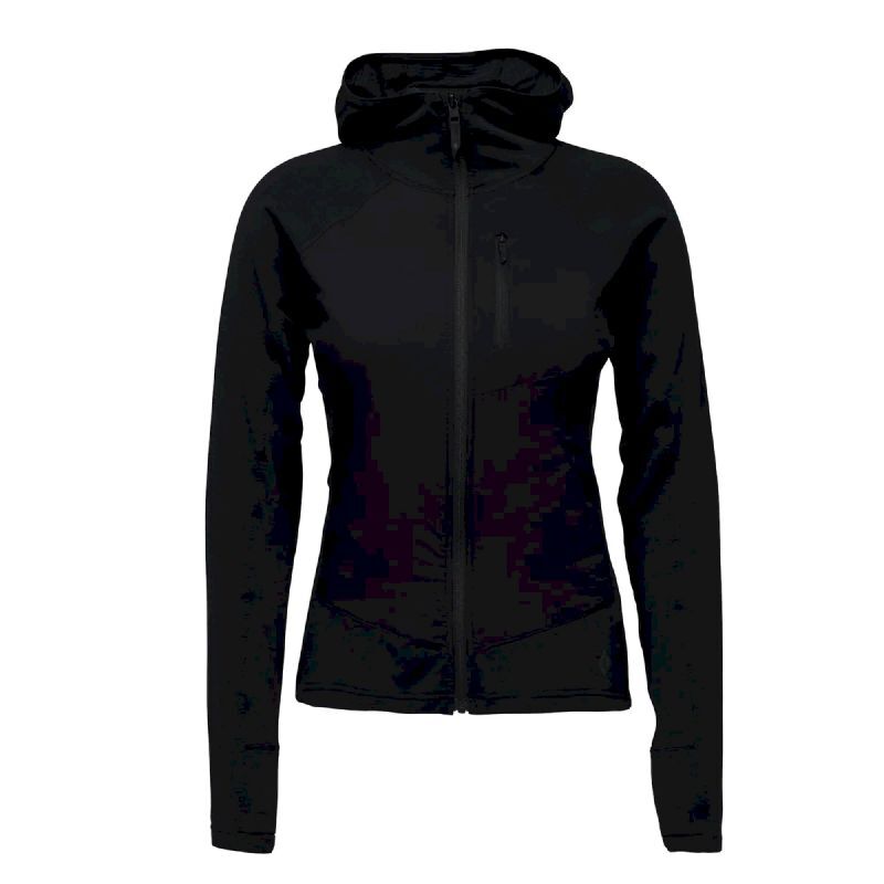 Black Diamond Coefficient LT Hybrid Hoody - Fleecetröjor - Dam | Hardloop
