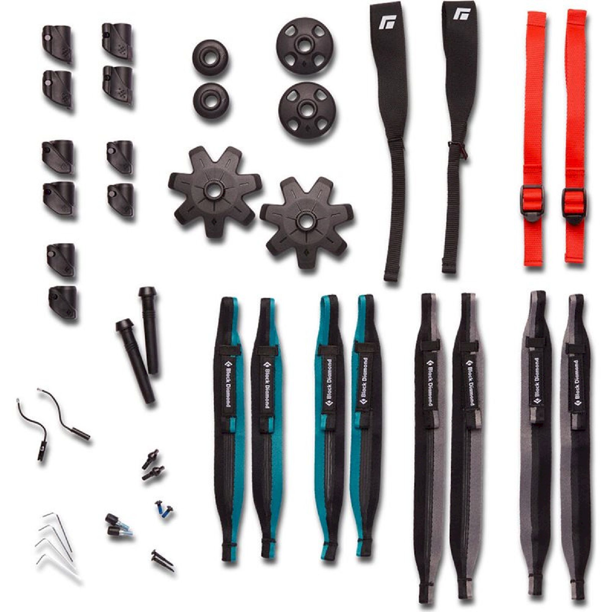 Black Diamond Pole Spare Parts Kit | Hardloop