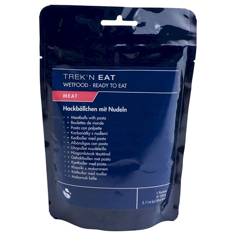 Boulettes de viande avec pâtes - Prato principal