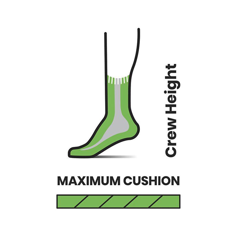 Smartwool Mountaineer Max Cushion Tall Crew Socks - Merinosocken | Hardloop