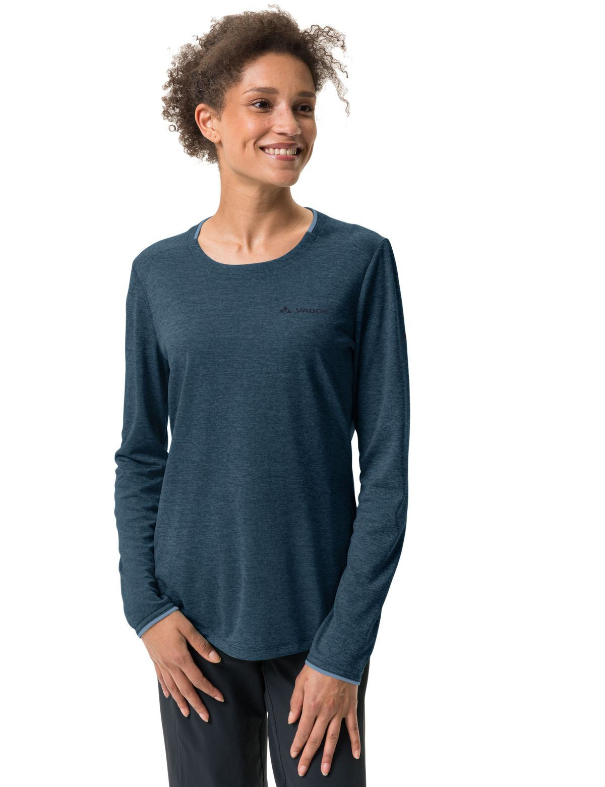 Vaude Essential LS T-Shirt - Camiseta - Mujer