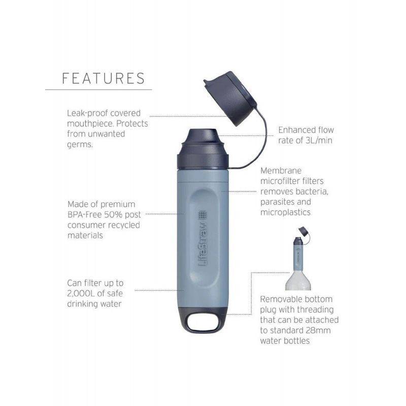 Lifestraw Solo Peak Serie - Filter sugerør | Hardloop