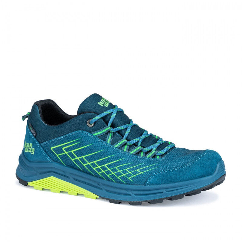 Hanwag Coastridge Low ES - Chaussures randonnée homme Seablue / Sulphur 43