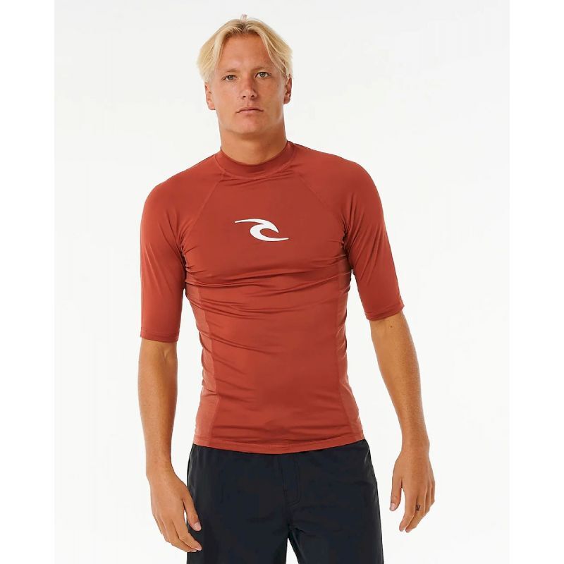 Rip Curl Waves UPF Performance Short Sleeve - Lycra homme | Hardloop