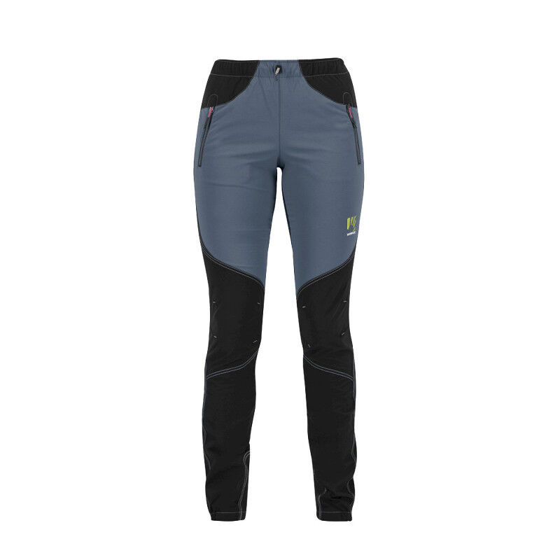 prAna Halle Pant Pantalon de randonnée, Gris Ardoise/Vert, 0 Femme