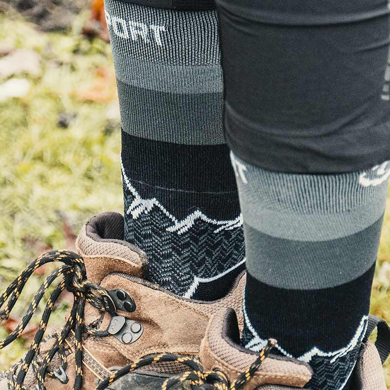 BV Sport Double GR Haute Polyamide - Wandelsokken | Hardloop