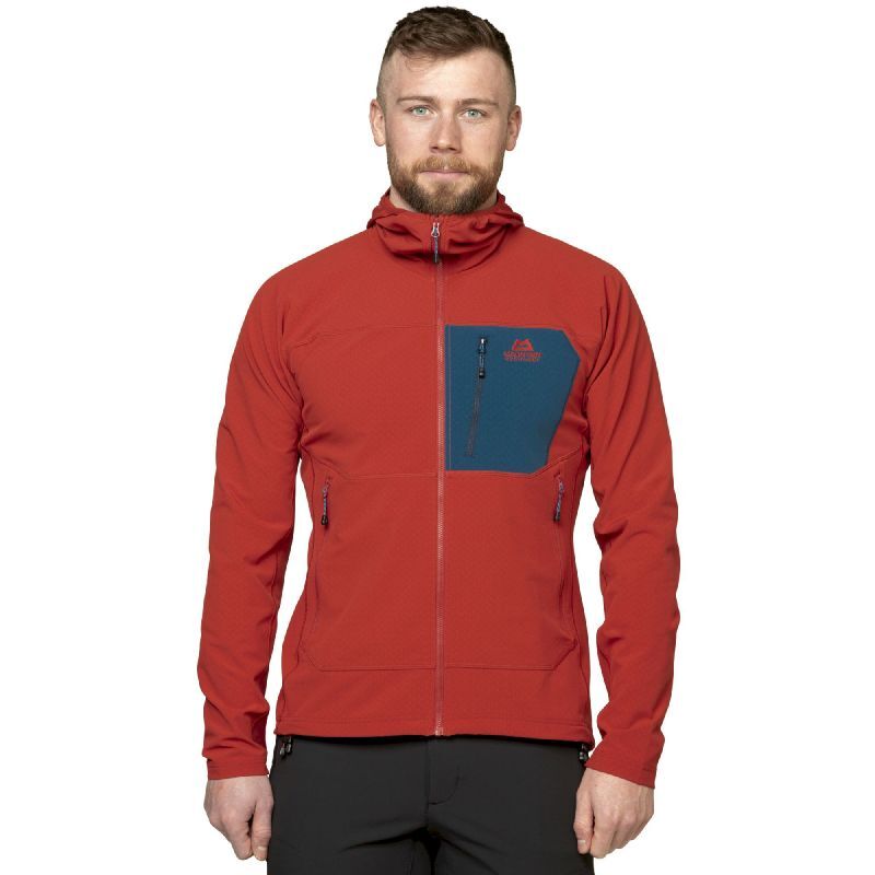 Mountain Equipment Arrow Hooded Jacket - Kurtka softshell meska | Hardloop