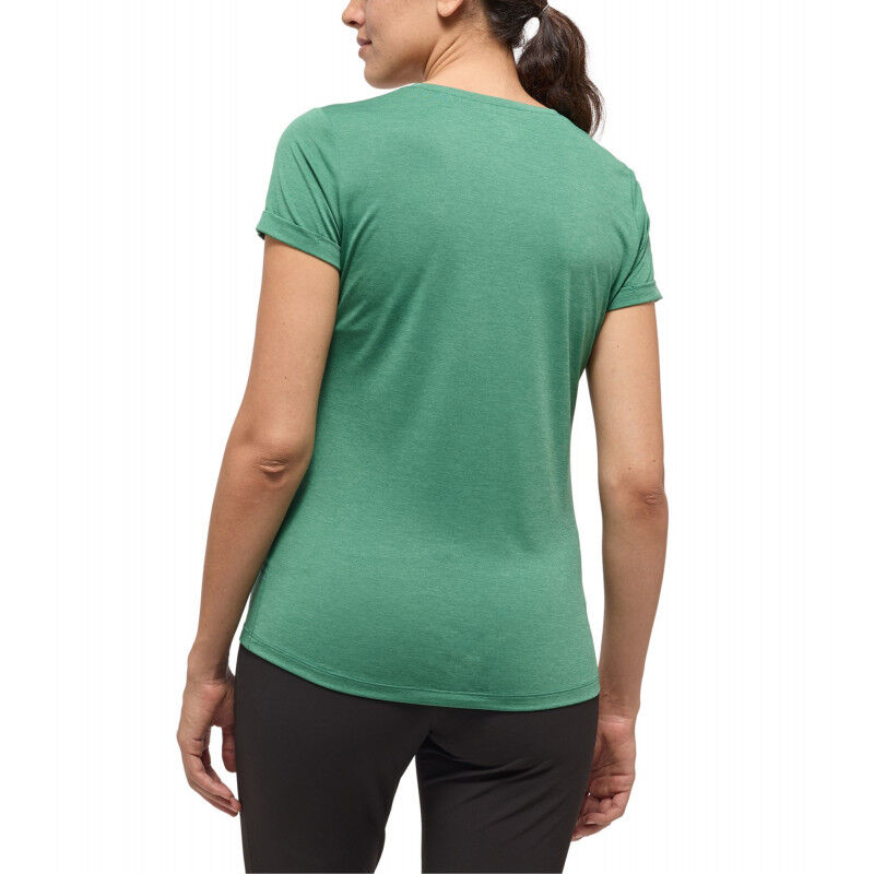 Haglöfs Ridge Hike Tee Women - T-shirt mulher | Hardloop
