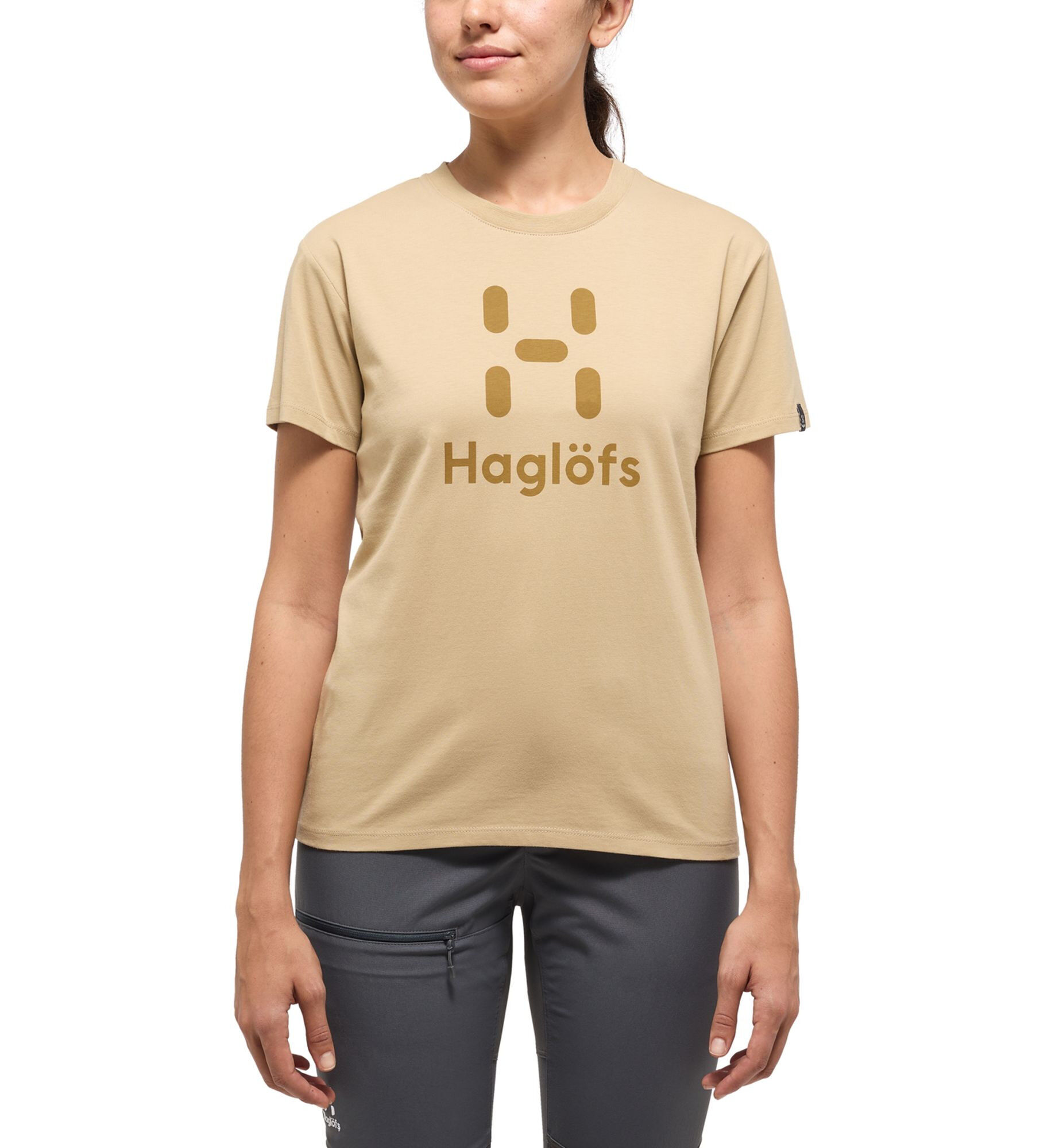 Haglöfs Camp Tee Women - T-paita - Naiset | Hardloop