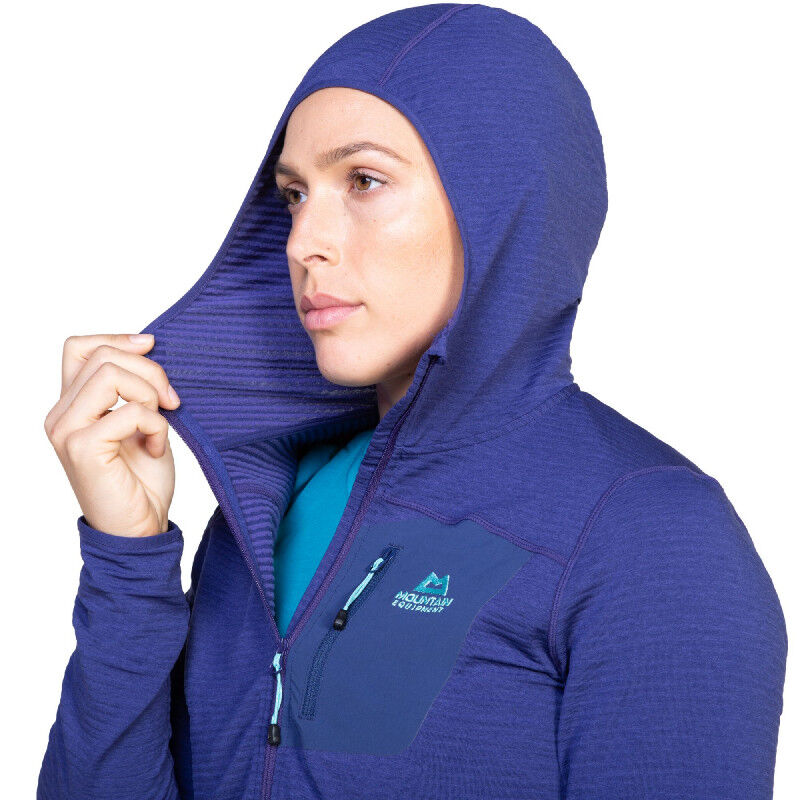 Mountain Equipment Lumiko Hooded Jacket - Fleecevest - Dames | Hardloop