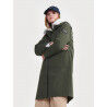 Aigle MTD Long Hooded Parka - Parka - Dam | Hardloop