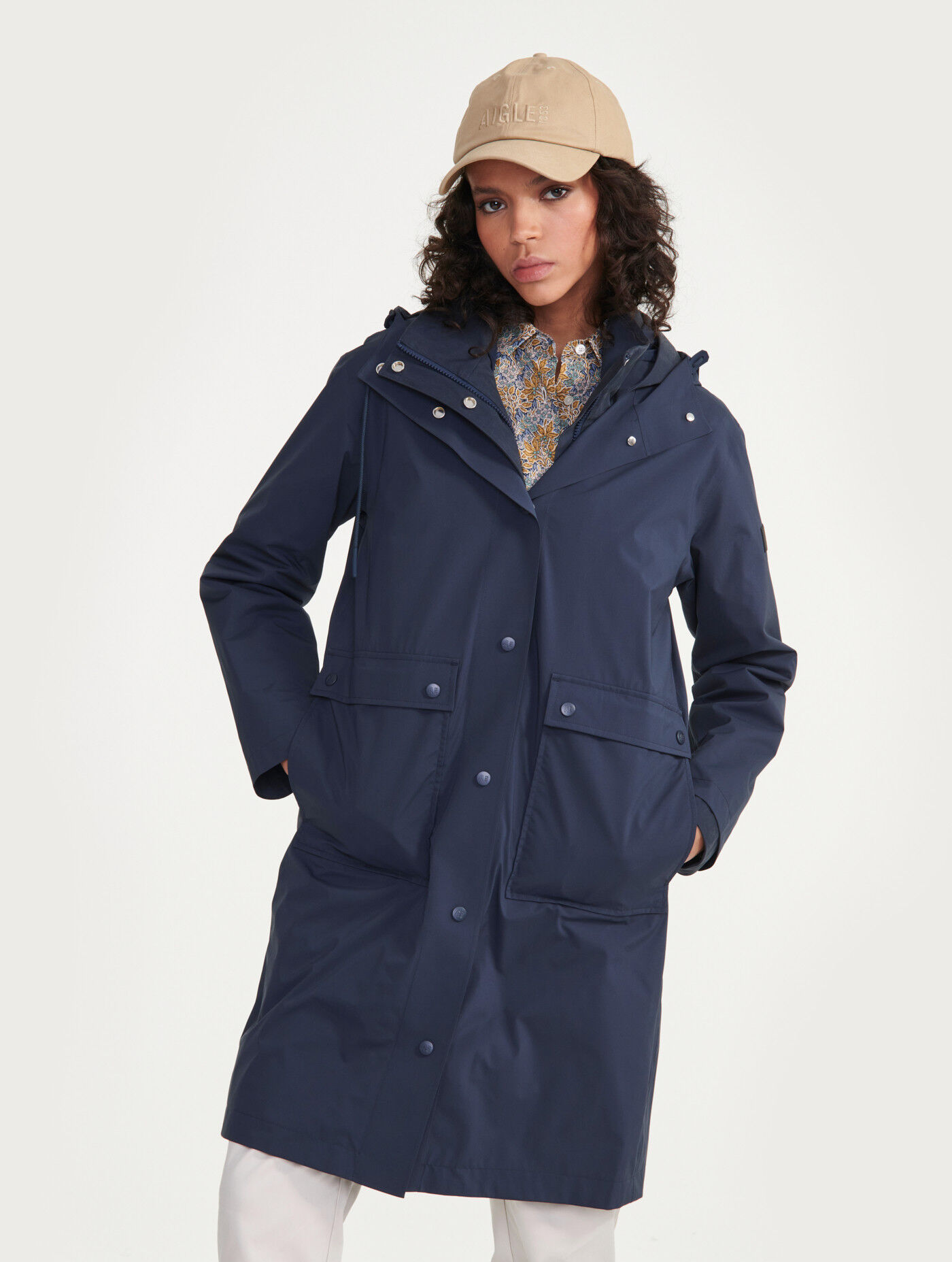 Aigle MTD Long Hooded Parka - Parka - Women's | Hardloop