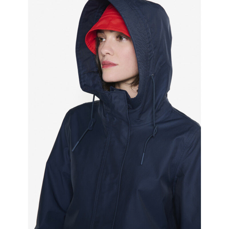 Aigle MTD Mid Length Hooded Parka - Casaco impermeável mulher | Hardloop