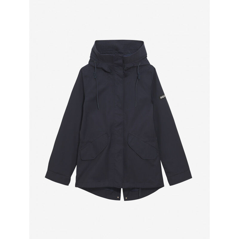 Aigle MTD Mid Length Hooded Parka - Casaco impermeável mulher | Hardloop