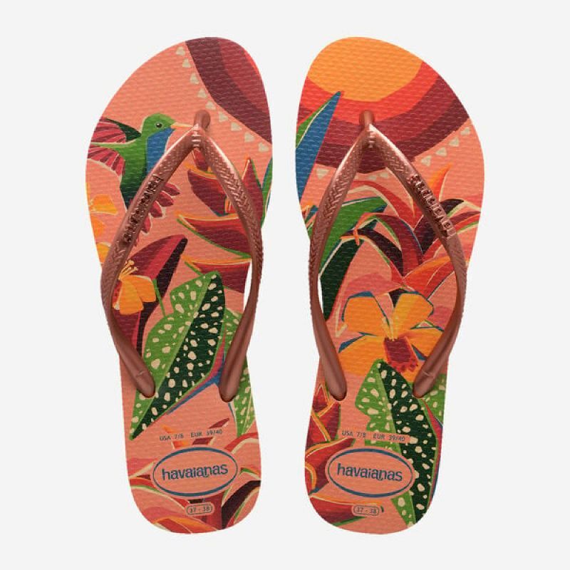 Havaianas Slim Tropical - Japonki damskie | Hardloop
