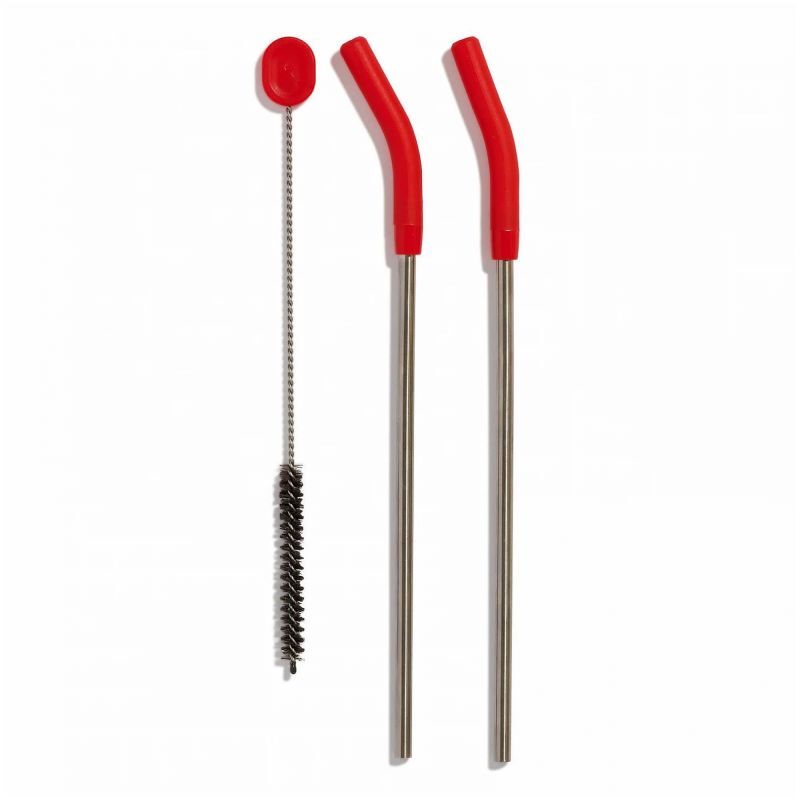 Hydro Flask Stainless Steel Straw Set - Brčka | Hardloop