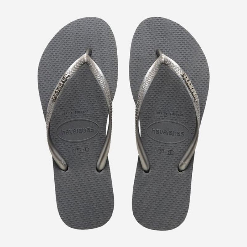 Black haviana flip flops on sale