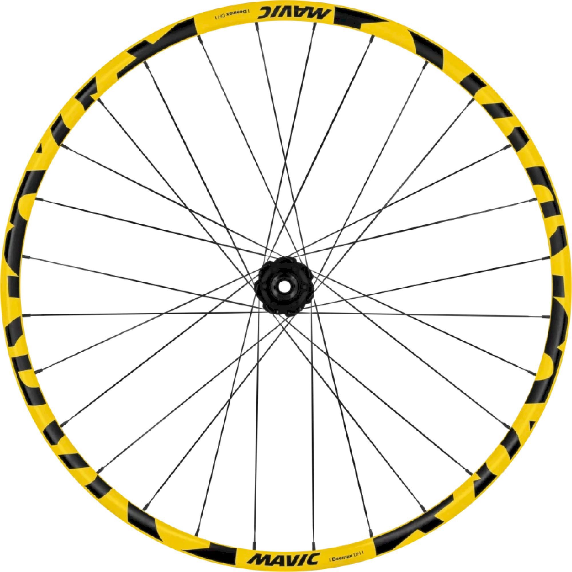 Mavic Deemax DH Yellow 29 | 12 x 157 mm | 6 Trous - MTB Rear wheel 29" | Hardloop