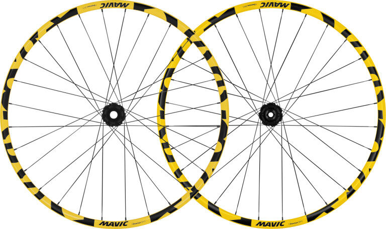 Mavic Deemax DH Yellow 29 | 15 x 110 - 12 x 148 mm Boost | 6 Trous - MTB Laufradsätze 29" | Hardloop