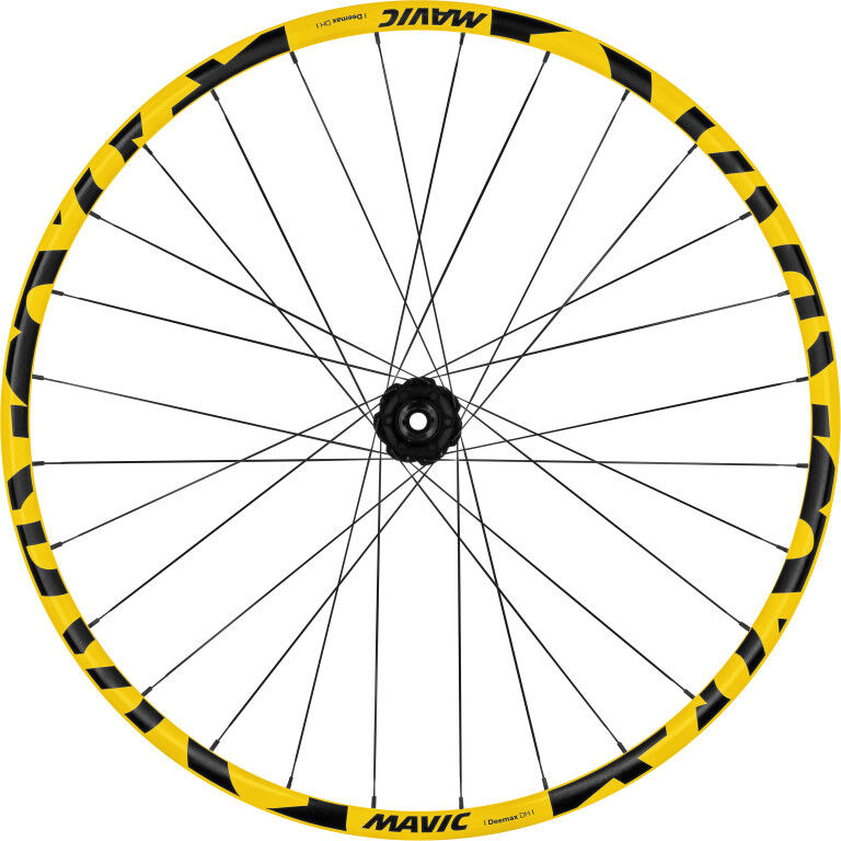 Mavic Deemax DH Yellow 27,5 | 12 x 148 mm | 6 Trous - MTB Hinterräder 27,5" | Hardloop
