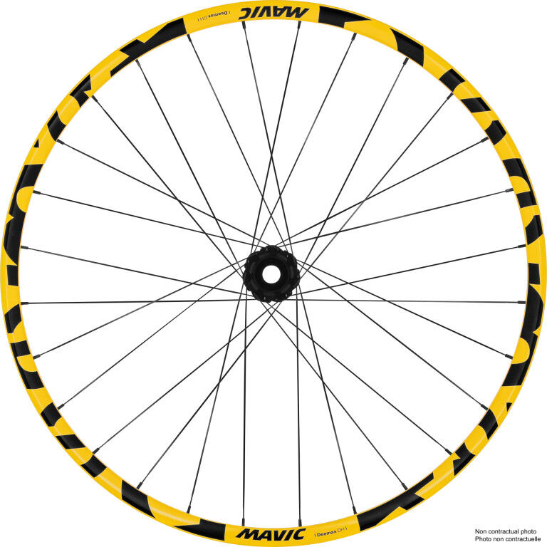Mavic Deemax DH Yellow 29 | 12 x 148 mm | 6 Trous - MTB Hinterräder 29" | Hardloop