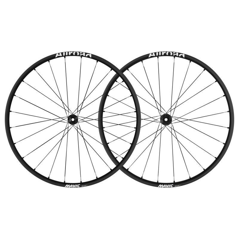 Paire De Roues MAVIC Allroad Disc 700 - 12x100 / 12x142 Mm - Centerlock - Noir, Taille Unique