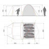 Vaude Campo Casa XT 5P - Tenda campismo | Hardloop