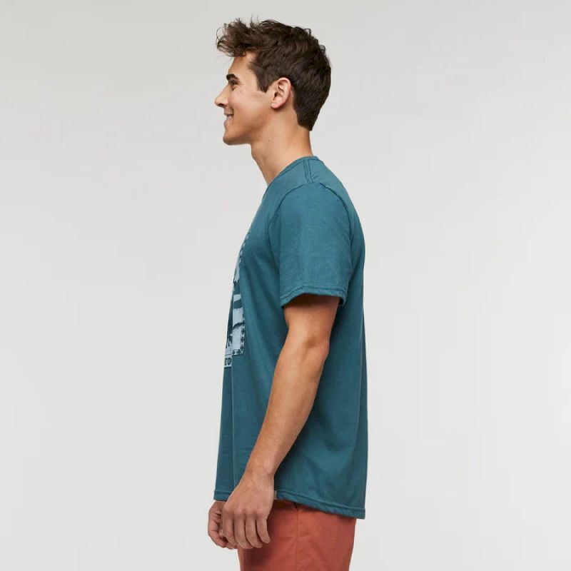 Cotopaxi Llama Greetings Organic T-Shirt - Pánské triko | Hardloop