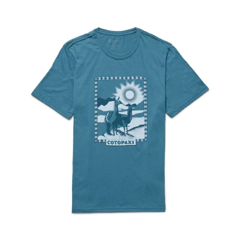 Cotopaxi Llama Greetings Organic T-Shirt - T-shirt - Uomo | Hardloop