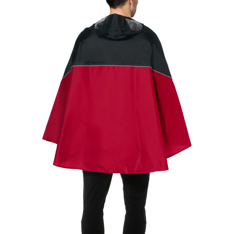 VAUDE Hiking Rugzak Poncho, rood, L/XL