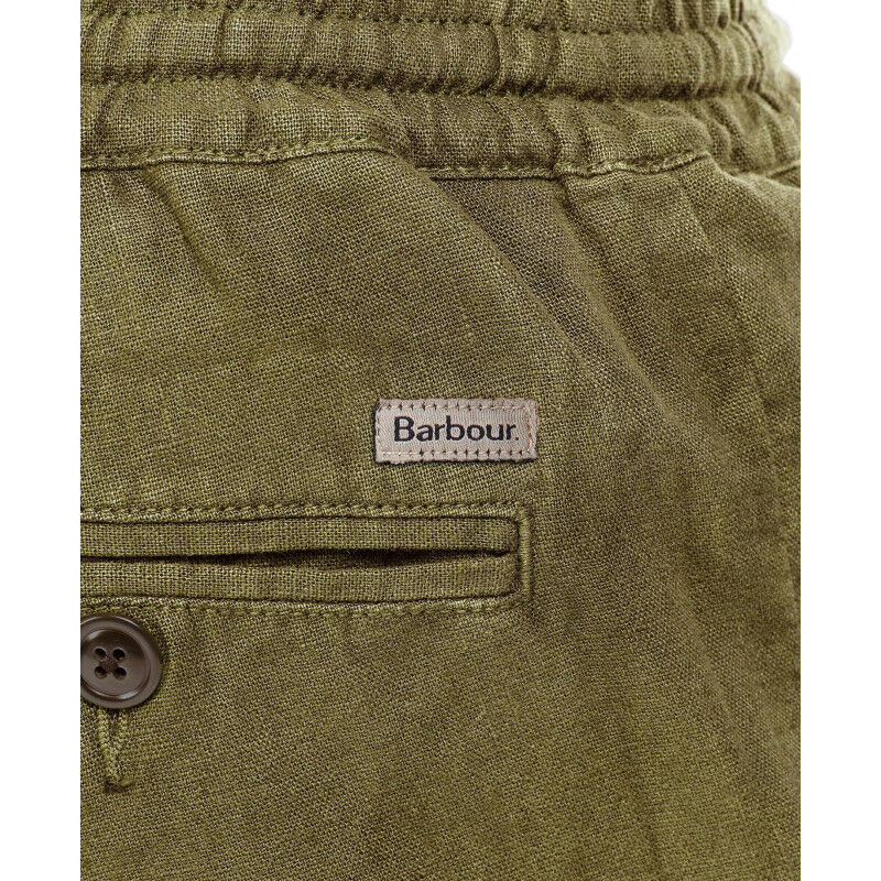 Barbour Linen Cotton Mix Short - Spodenki męskie | Hardloop