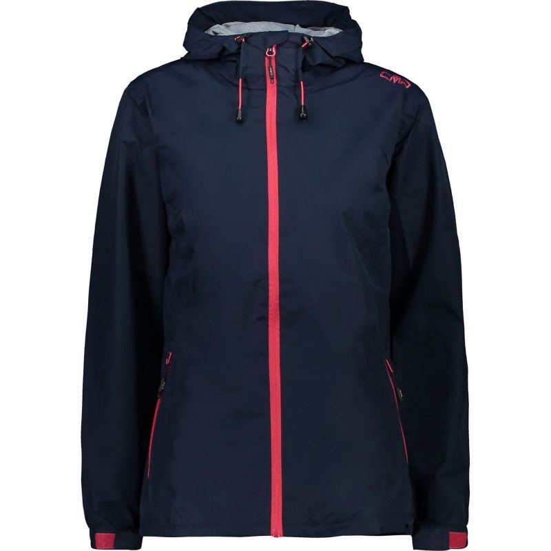 Woman Rain Jacket Fix Hood - Giacca antipioggia - Donna