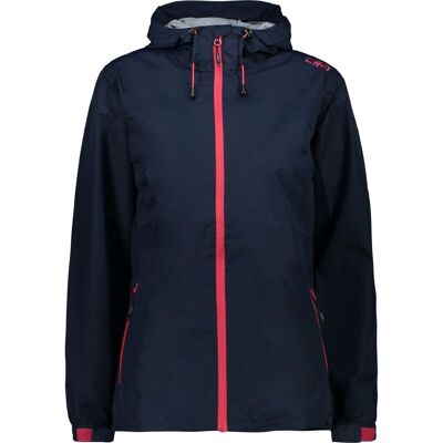 Woman Rain Jacket Fix Hood - Kurtka przeciwdeszczowa damska
