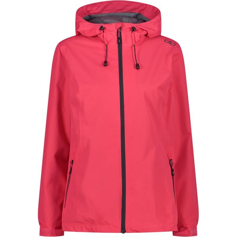 Woman Rain Jacket Fix Hood - Giacca antipioggia - Donna