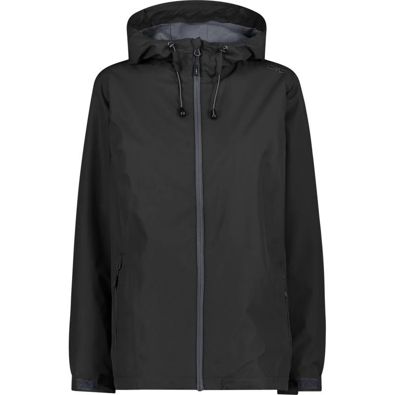 Woman Rain Jacket Fix Hood - Giacca antipioggia - Donna