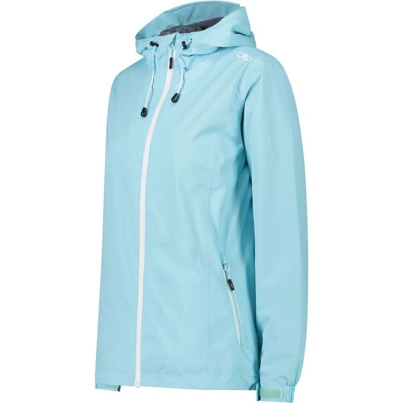 CMP Woman Rain Jacket Fix Hood - Regenjacke - Damen | Hardloop