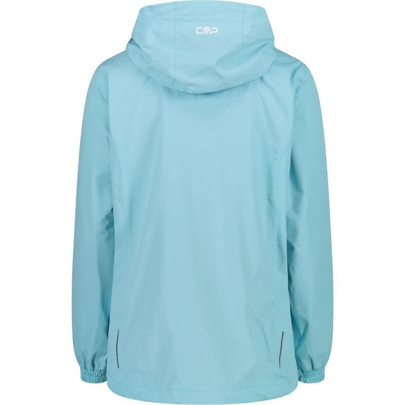 Giacca Da Pioggia Donna CMP - Impermeabile E Antivento, Con Cappuccio E Tasche Zippate - Foto 5