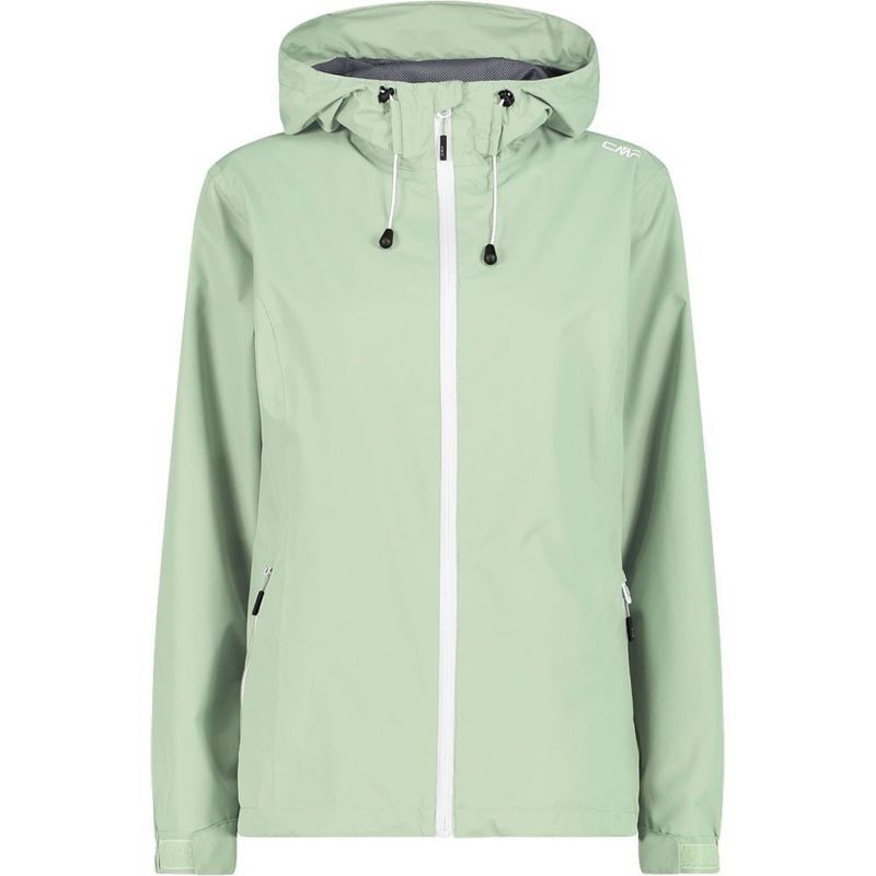 Woman Rain Jacket Fix Hood - Casaco impermeável mulher