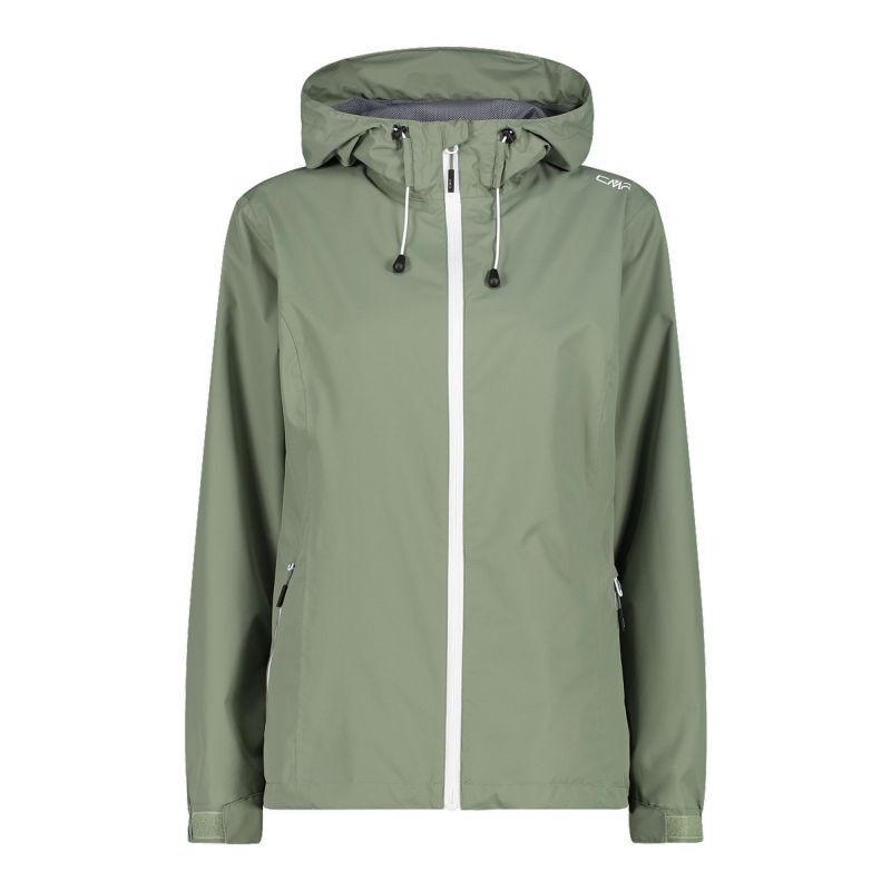 Woman Rain Jacket Fix Hood - Regenjas - Dames