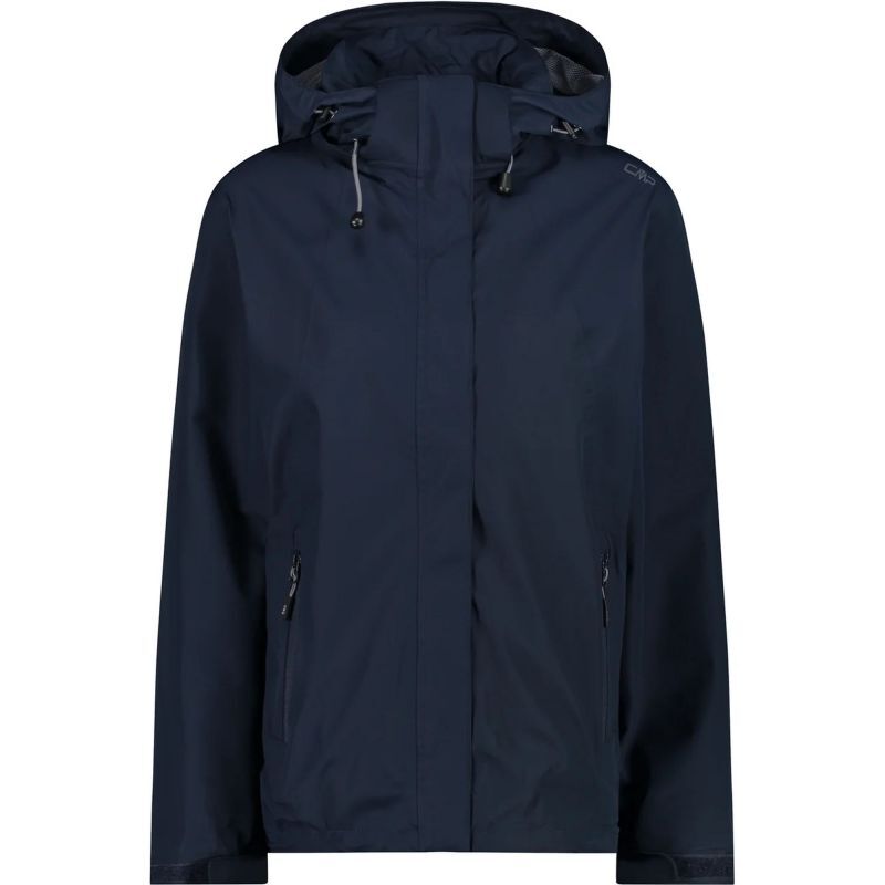 Woman Rain Jacket Zip Hood With Ventilation - Regnjacka - Dam