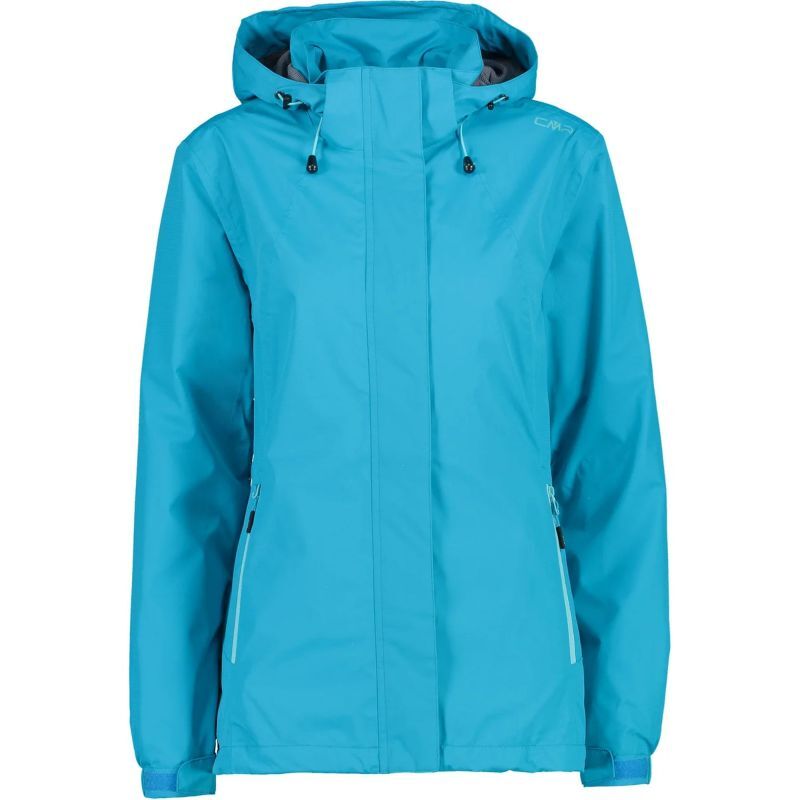 Woman Rain Jacket Zip Hood With Ventilation - Sadetakki - Naiset