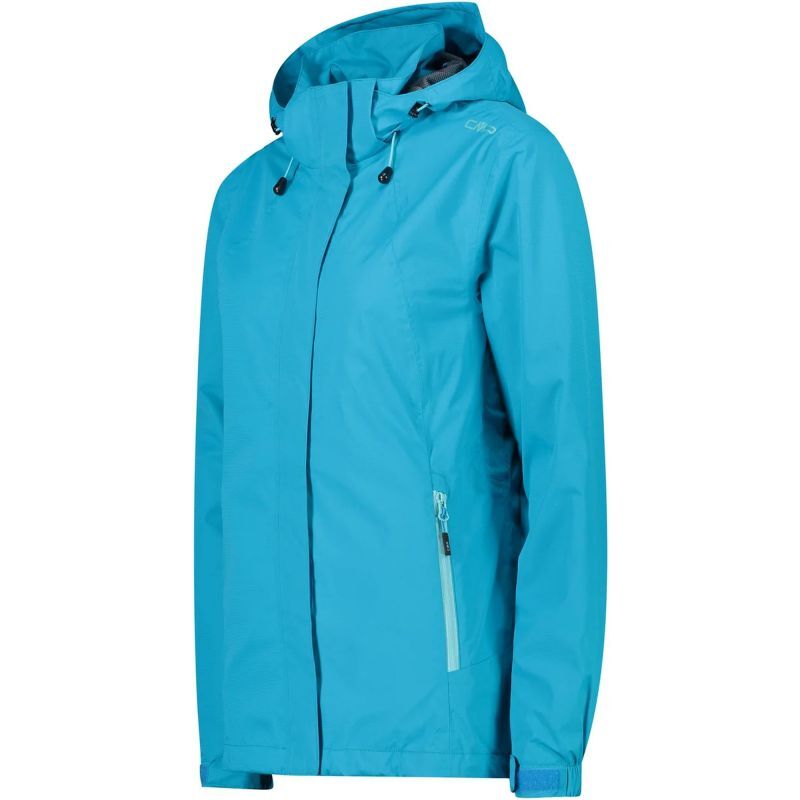CMP Woman Rain Jacket Zip Hood With Ventilation Regenjacke