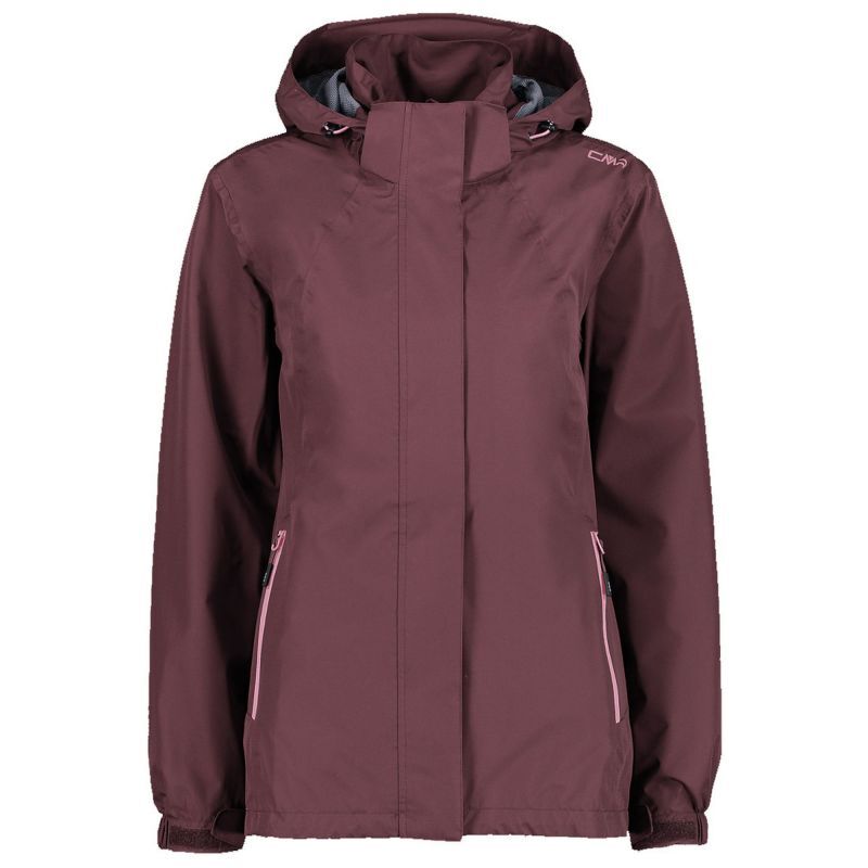 CMP Woman Rain Jacket Zip Hood With Ventilation - Regenjacke - Damen | Hardloop