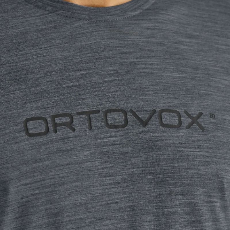 Ortovox 150 Cool Brand TS - Merino-shirt - Herrer | Hardloop