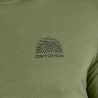 Ortovox 120 Cool Tec Mountain Stripe TS - Camiseta de lã merino homem | Hardloop